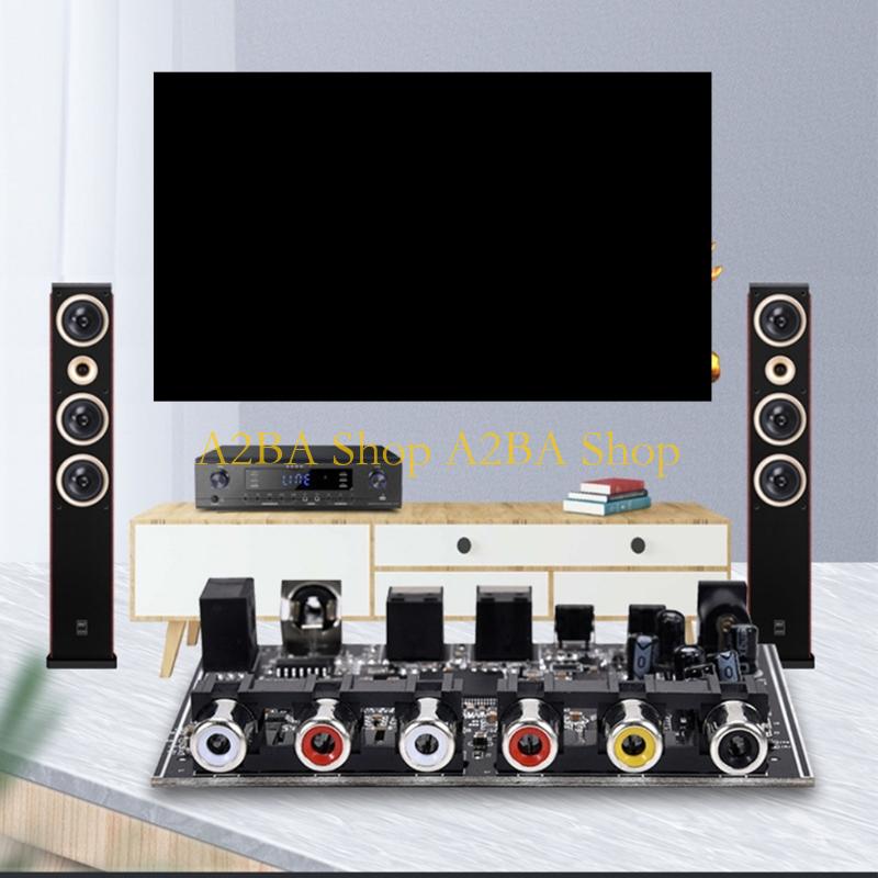Surround Sound Decoder - Convertisseur format sonore A2BA doté d'entrées