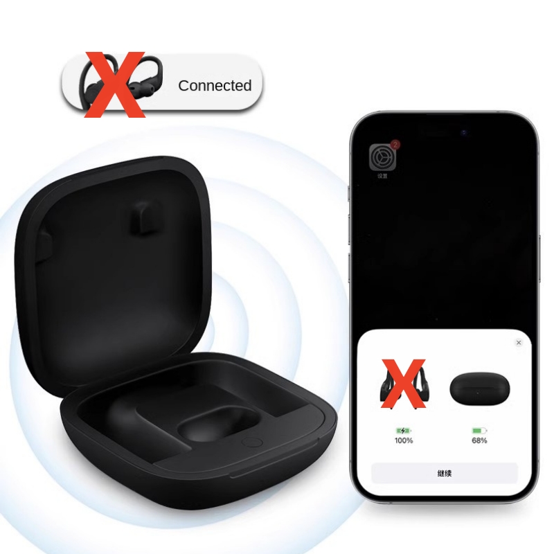 Beats Headphone Powerbeats Pro - 700mAh Boîte de charge d'écouteurs Étui