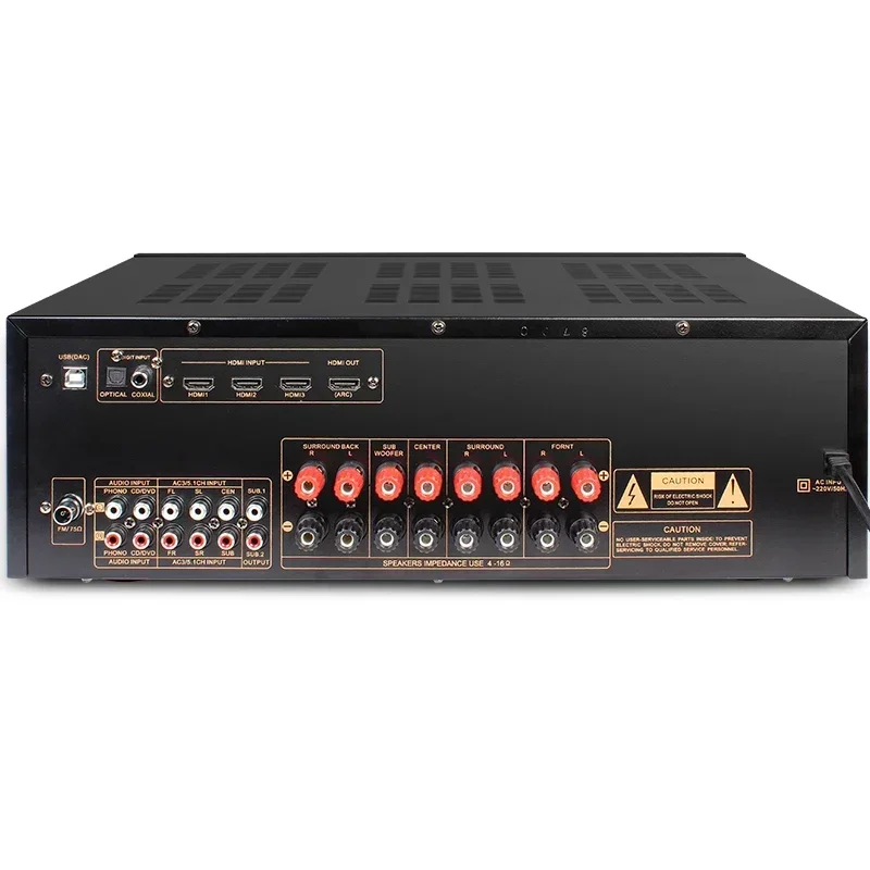 Surround Sound Decoder - Décodeur de son Surround véritable AV-6136HD,