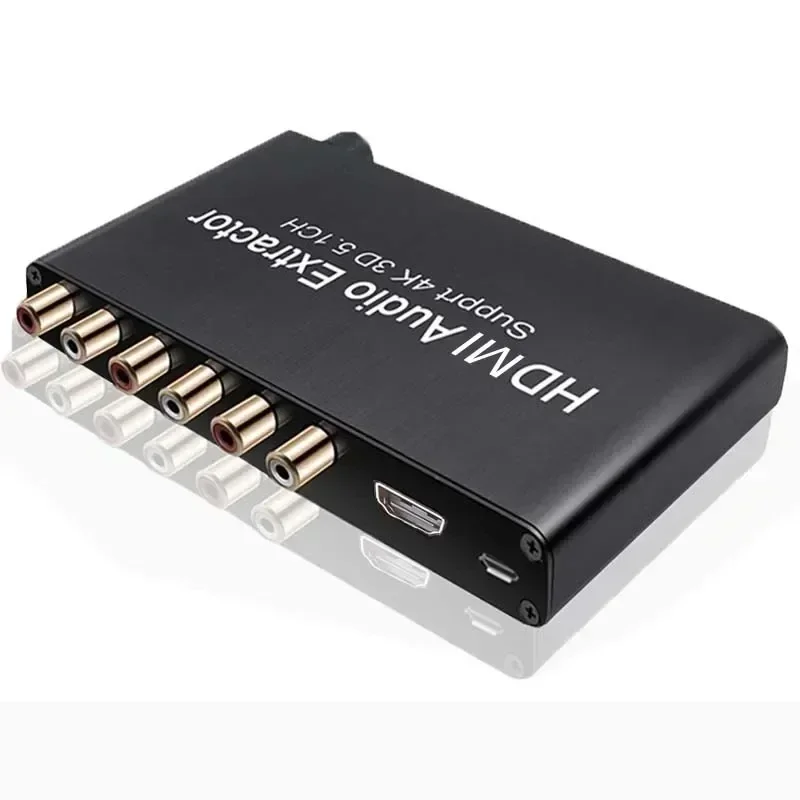 Surround Sound Decoder - Décodeur extracteur audio, 4K, 3D, 5.1