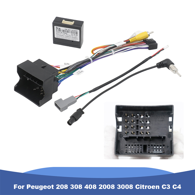 Surround Sound Decoder - Décodeur Canbus G-RZ-PSA65, pour Peugeot 208