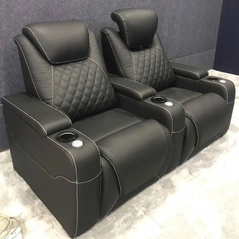 Home Cinema Chairs - Fauteuil de cinéma inclinable en cuir