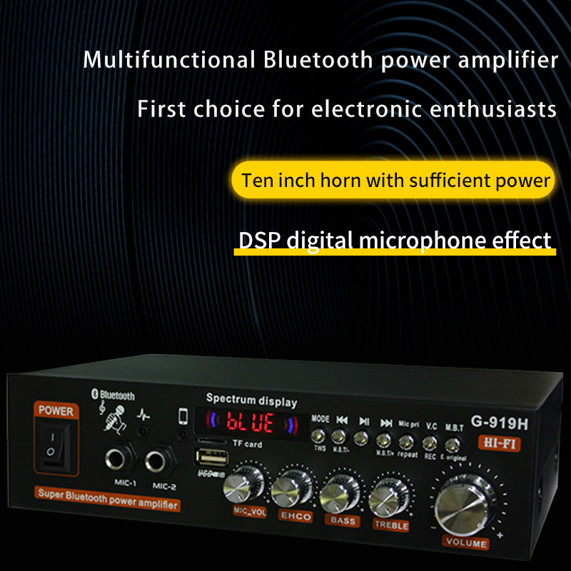 G-919H 1000W amplificateurs de - Home Cinema Solution avis et prix