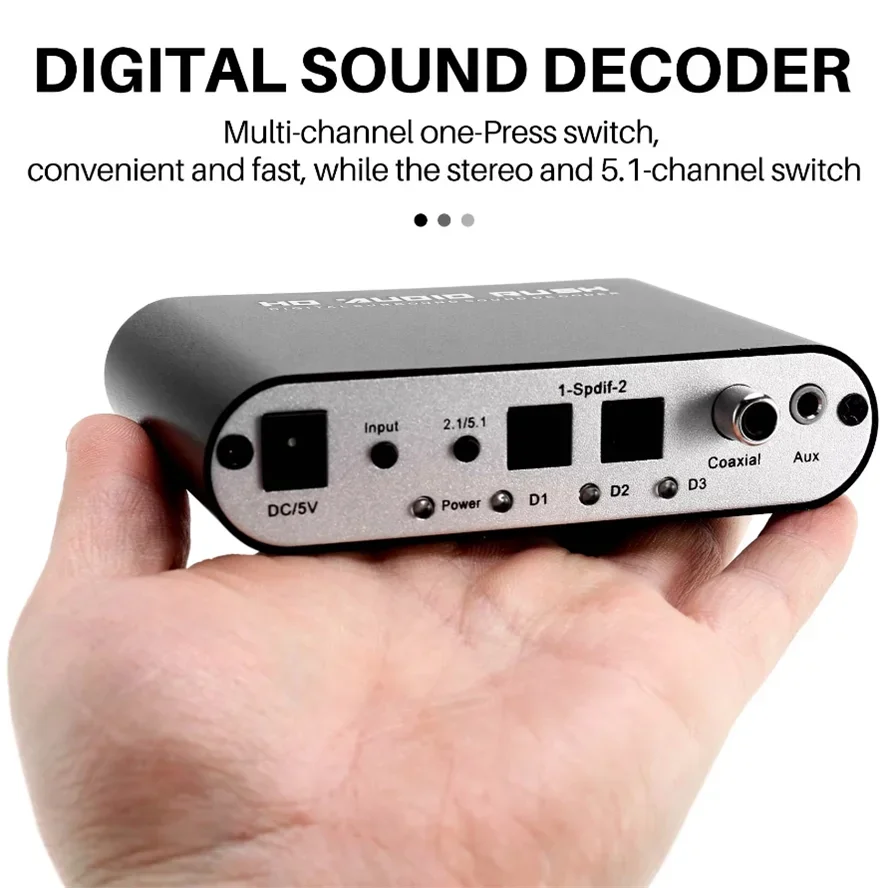 Décodeur audio numérique vers  - Surround Sound Decoder avis et prix