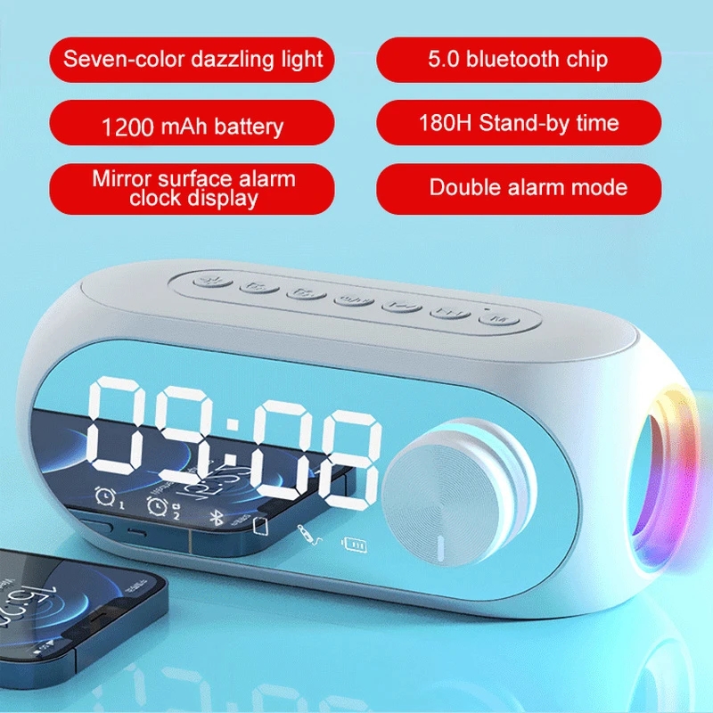 Réveil Radio FM Bluetooth haut - Home Cinema Chairs avis et prix