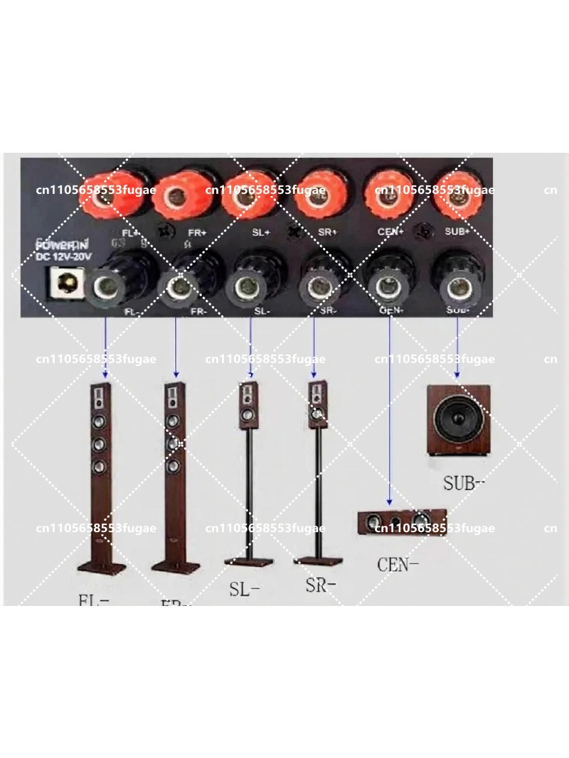 Décodeur audio HDMI 5.1 canaux - Surround Sound Decoder avis et prix