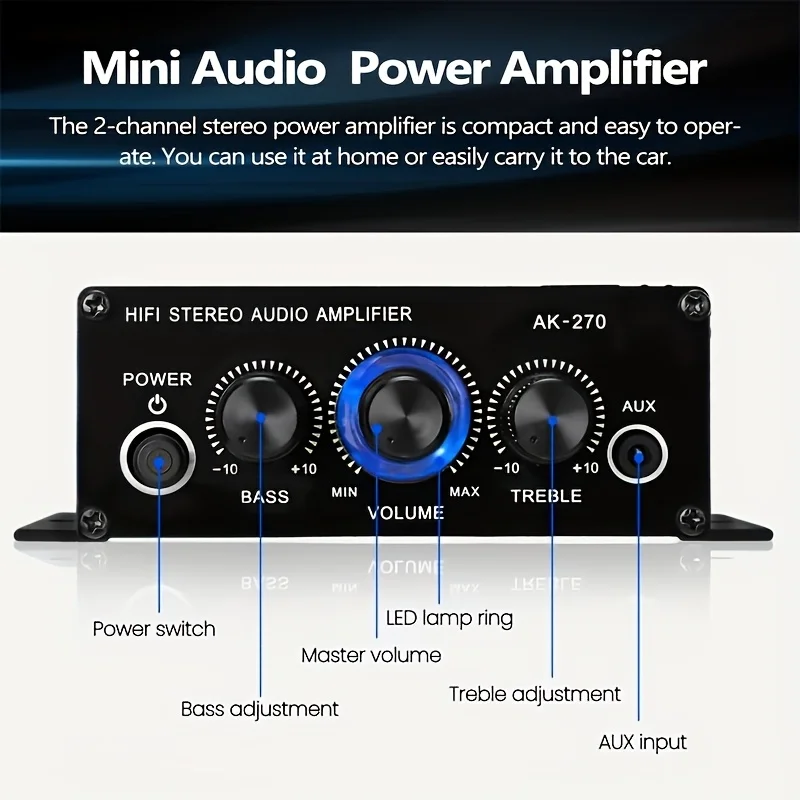 Mini amplificateur de puissanc - Home Cinema Solution avis et prix