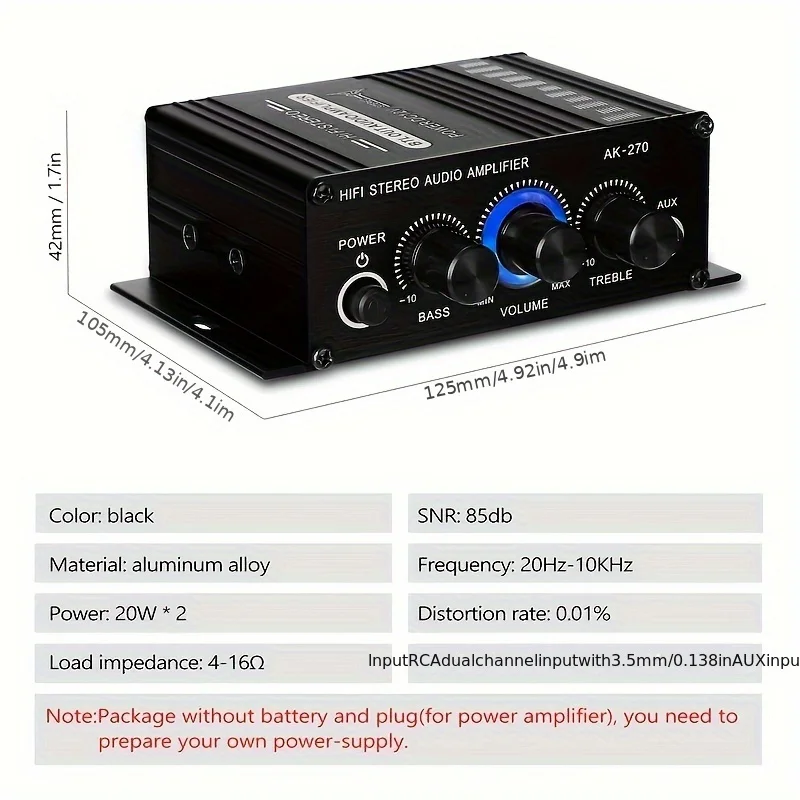 Mini amplificateur de puissanc - Home Cinema Solution avis et prix
