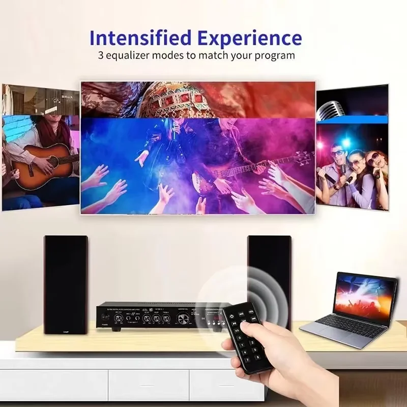 AV-369BT Bluetooth 5.1 amplifi - Home Cinema Solution avis et prix