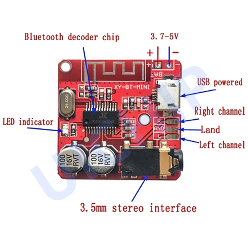 Carte récepteur Audio Bluetoot - Surround Sound Decoder avis et prix